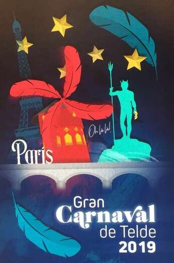 Cartel del Carnaval de Telde 2019 (Foto TA)